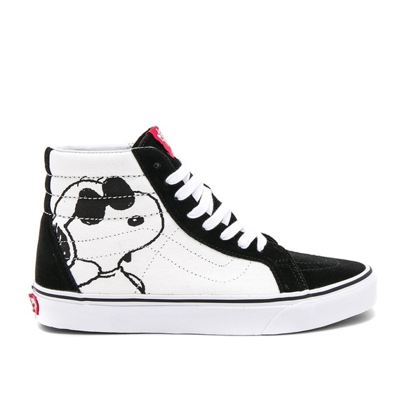 Vans Sk8-Hi Reissue X Peanuts Skate Shoes Joe Cool - Picture 4 of 8